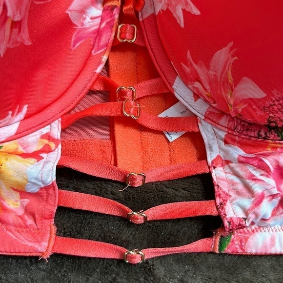 CACIQUE Lightly Lined French Balconette Sz 44 C - Picture 4 of 12